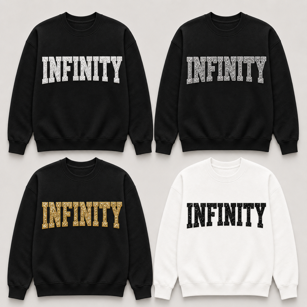 Infinity Embroidery Sweatshirt