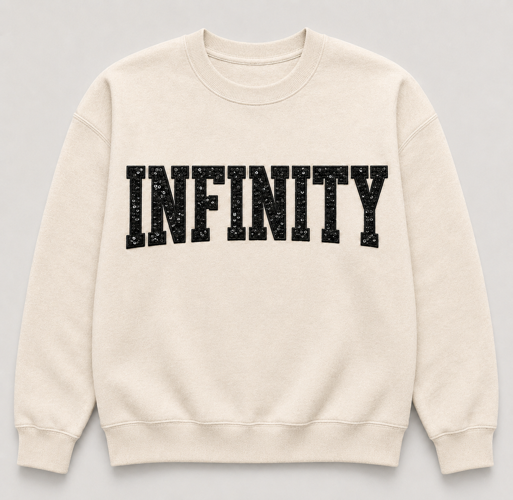 Infinity Embroidery Sweatshirt