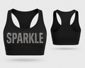 Customizable Rhinestone Sports Bra