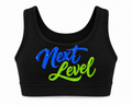Next Level Script Sports Bra